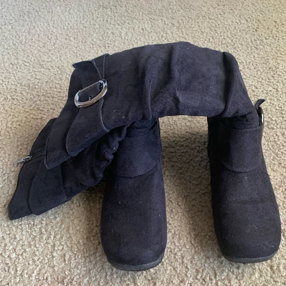 Wanted Black High Boot